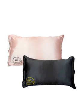 Satin Pillow in Pink or Black